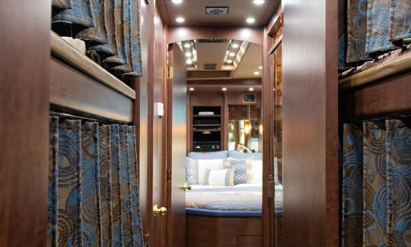 Wizard Tour Bus Sleeping Berths